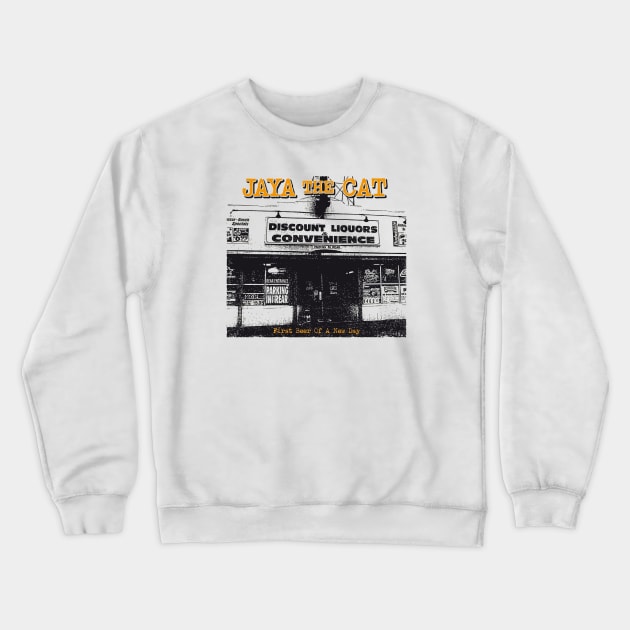 Jaya The Cat First Beer of A New Day Crewneck Sweatshirt by LeRobrts